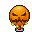 Orange Ballon