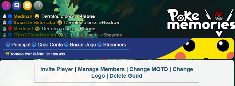 Gerenciar Guild