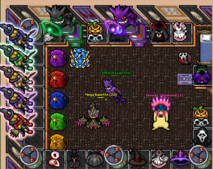 Alguns itens do evento