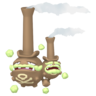 Shiny Galarian Weezing