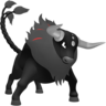 Shiny Paldean Tauros Blaze